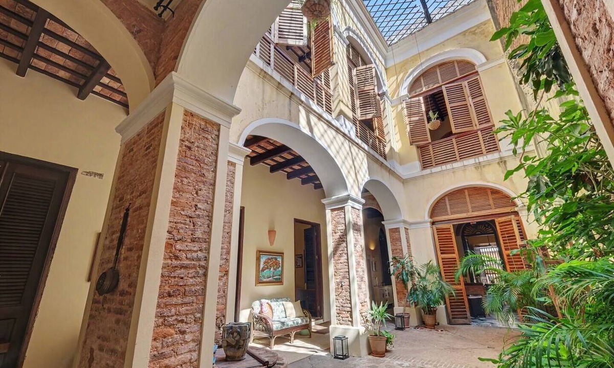 Old San Juan House | Grand Historic Mansion in Old SJ | Patio + Rooftop