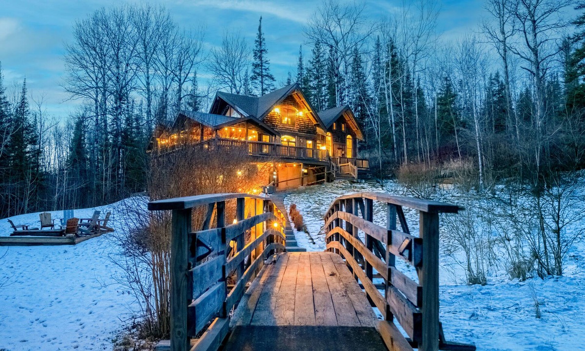 French River House | North Shore Timber Retreat! Minutes To Town! Acres of Privacy!