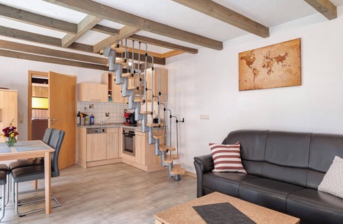 Otterndorf House | Apartment 'Haus Schöneck' with Private Terrace, Private Garden and Wi-Fi