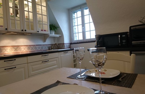Roscoff Apartment | Apartment with panoramic view of Morlaix Bay, sandy beach 50m away