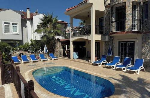 Fethiye City Center Villa | Calis Beach - Beautiful 4 bedroom villa with private pool and WiFi