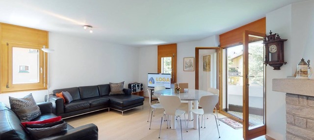 4-room apartment on the 1st floor in the Seglias district, approx. in Sils/Segl Maria