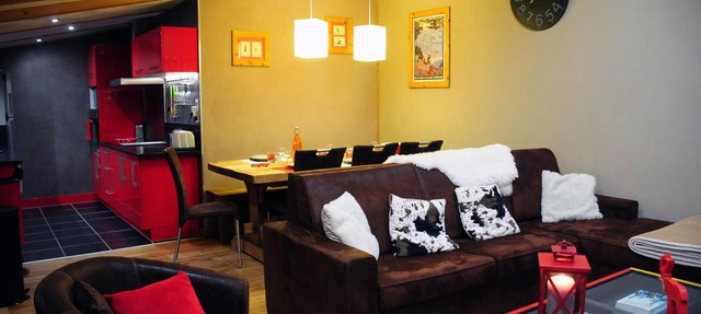 97 m² luxury duplex in Val Thorens for 8 people in Les Belleville