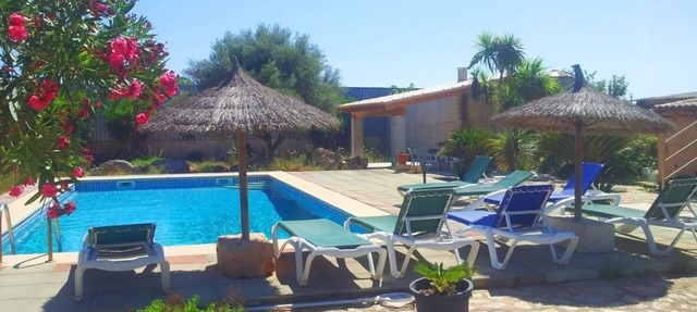 Can Bril, Wifi free, Private pool, Garden, 15 Minutes From the beach Es Trenc in Mallorca