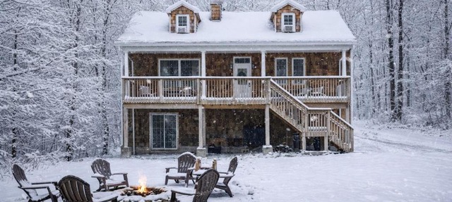 Catskill Cabin with Firepit & Indoor Jacuzzi Tub in Catskill