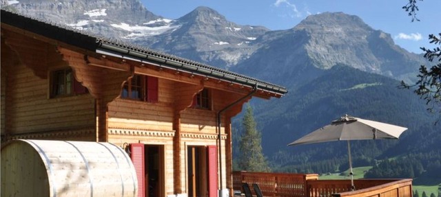 Chalet Edelweiss Stunning Glacier View in Les Diablerets