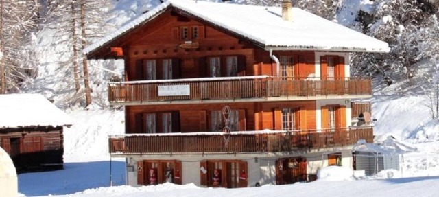Chalet Les Rocailles in Evolène