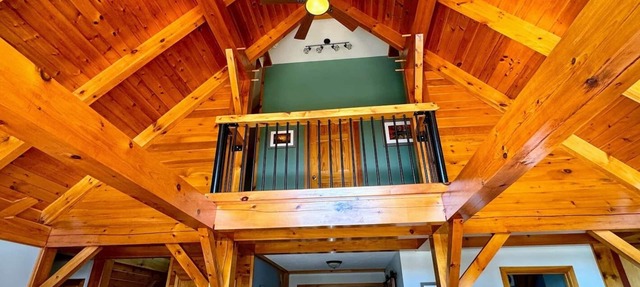 Country Timber Frame Home in Candor