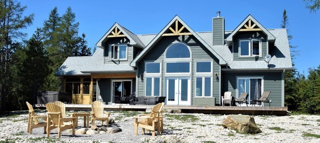 Custom Designed Cottage on Lake Huron in Tobermory