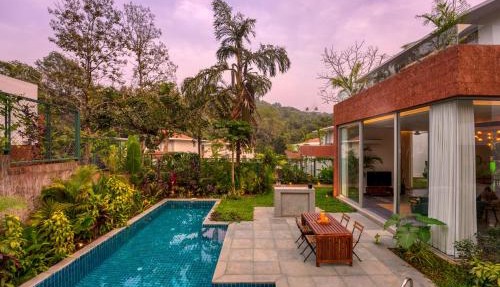 La Macedo by The Blue Kite - Luxury 3 BHK Villas in Assagao, with Private Pool, Garden, Terrace, Parking, Security in Mapusa
