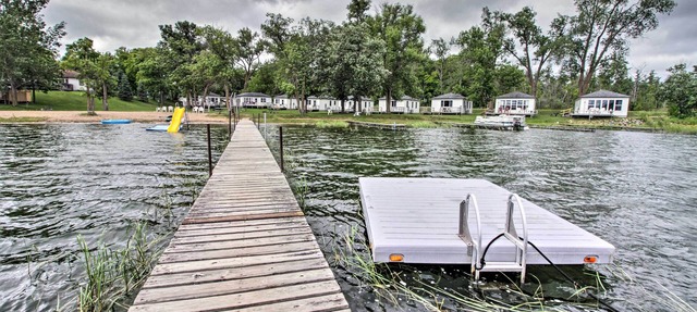 Lake Retreat w/Dock, Deck & BBQ, BYO Boat! in Dent