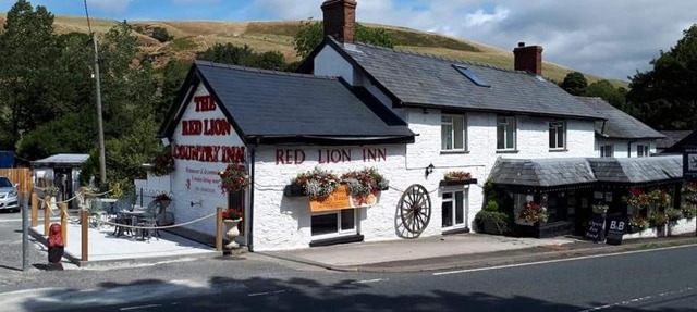 Llew Coch B&B formerly The Red Lion inn in Llanfihangel-nant-Melan