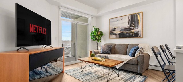 Minimum 6 Months » Fully Equipped Kitchen » AC in Calgary