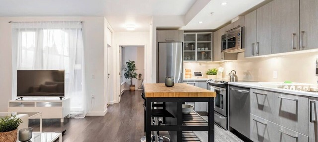 New Modern, Large 1 Bedroom, 1 Bathroom + Work Space in Vancouver