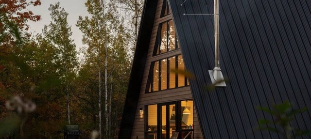 Northwoods A-Frame Cabin Near Itasca State Park in Rice Township