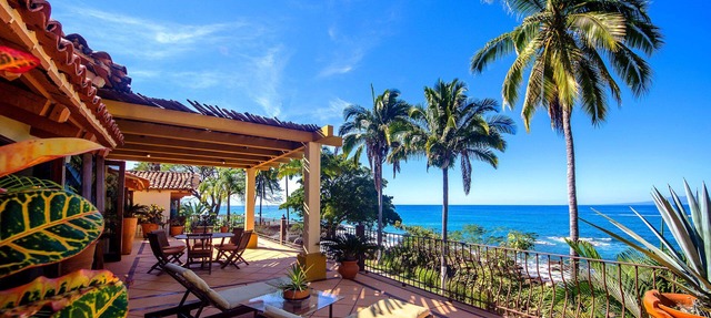 OCEAN FRONT VILLA IN AMAPAS BEACH ENJOY THE MOST BEAUTIFUL SUNSETS in Puerto Vallarta