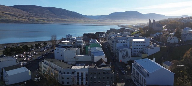 Penthouse apartment in Downtown Akureyri - Birta Rentals in Akureyri