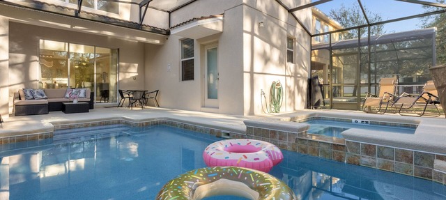 Perfect Disney Holiday! Private Pool, Spa, Resort! in Kissimmee