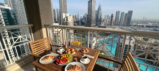 Prestige Living 2BR with Full Burj Khalifa and Fountain View by Auberge in Dubai
