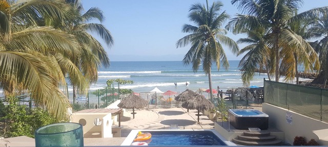 Punta de Mita Beachfront condo: Amazing Views and Fiber Optic Internet in Punta de Mita