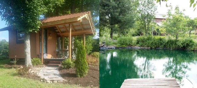 Romantic Tiny Cabin Rental for a Great Vacation in the Finger Lakes Region of New York in Ithaca