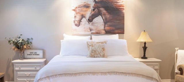 Spacious Studio Basement Apartment Horse Farm Stay in Odessa