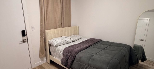 Spacious well equipped bedroom and private washroom with a private entrance. in Winnipeg