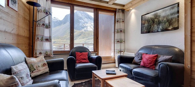 Tignes Val Claret: Elegant Duplex for 8 with wifi in Tignes
