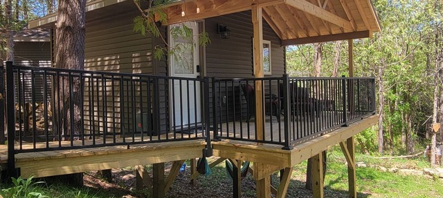 Tiny Treehouse Cabin | Bluff Woodlands #3 in Elba