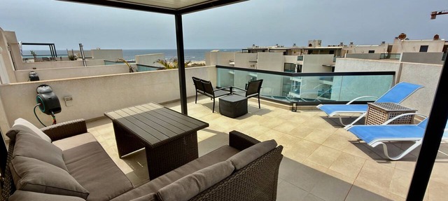 Vacation Apartment 'CasaMar El Cotillo' with Sea View, Wi-Fi and Air Conditioning in El Cotillo