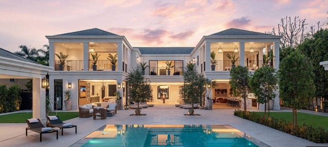 Villa Royale by LuxJB 🏆 Beverly Hills Mansion 🏆 Pickleball & Basketball Court in Beverly Hills