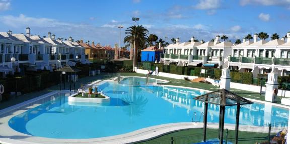 You and Mia in Maspalomas