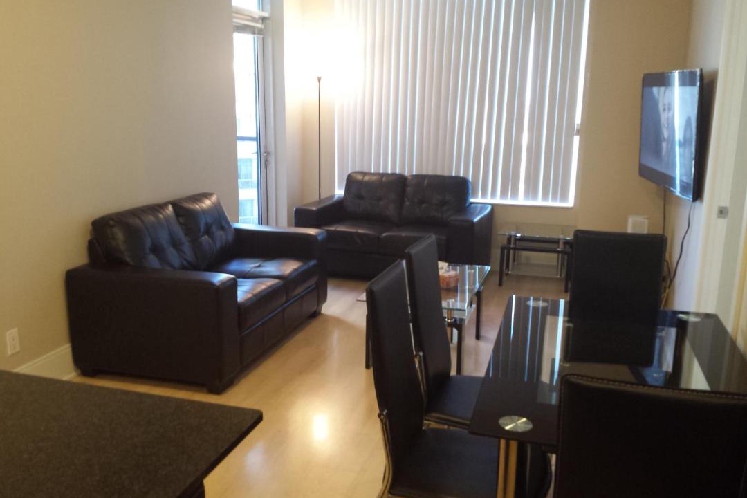Downtown Mississauga Apartment | BEST LOCATION/SPECTACULAR VIEW 2 BEDROOMS FURNISHED CONDO S/L RENT