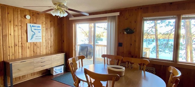 Peaceful Lakefront Family Cabin. Boat slip. Fishing. Near Itasca State Park in Park Rapids