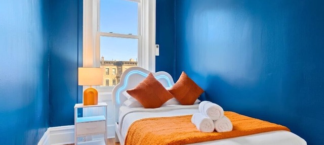 Artful 3BDR: Near Subway, Stadium + Private Patio in New York