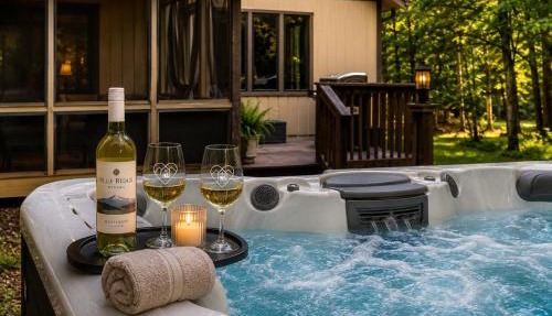 Harmony Pines I Hot Tub & Beach Access in Lake Harmony