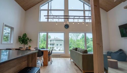 Spa Babyfoot Total comfort - Le Chouette Chalet in Saint-Donat-de-Montcalm